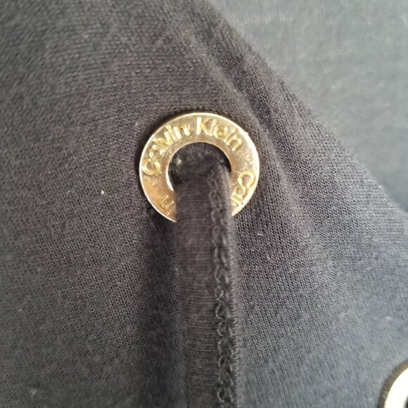 Calvin Klein Leveled Up Lace Up Swim Cover Black Size 2X - Picture 7 of 9